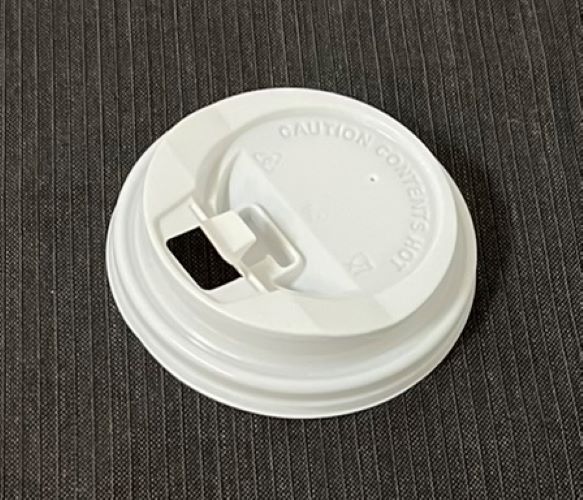 Deckel weiß für Kaffee Coffee to go Ø 80mm 0,2l 0,3l Becher 200 ml 300 ml  1320_D