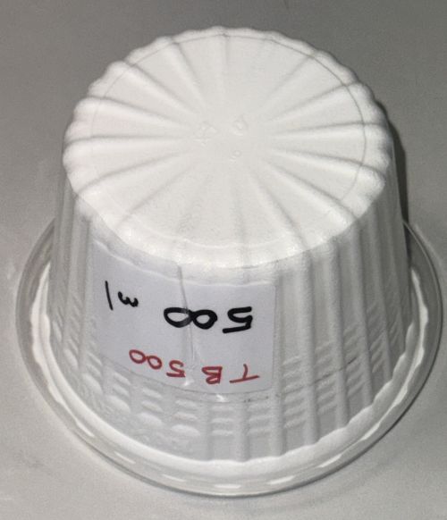  Thermobecher 500 ml aus pp Suppenbecher heiß kalt recycelbar weiß TB500