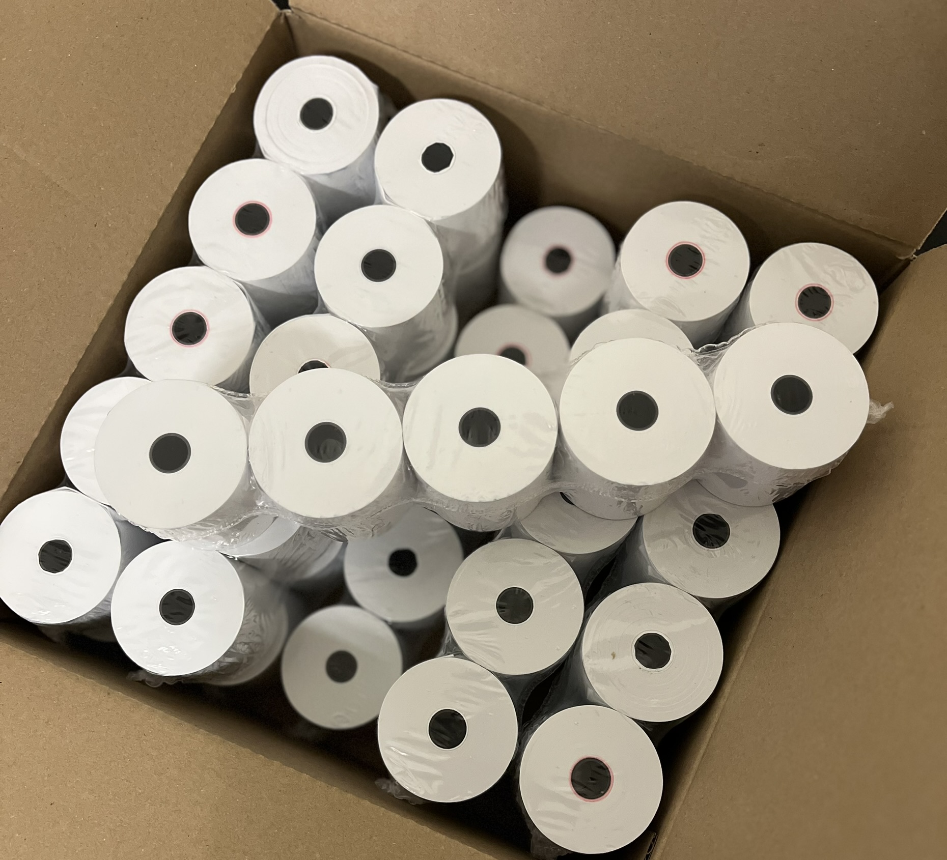 Kassen Rolle Bonrolle Thermorolle BPA frei Thermo 57mmx12mmx50m  Art 1026