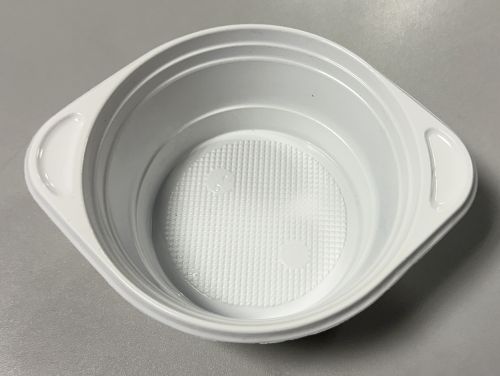 Suppen Schale 750ml mit Ohren weiß PP Teller Einweg Suppenschale robust Art 1536