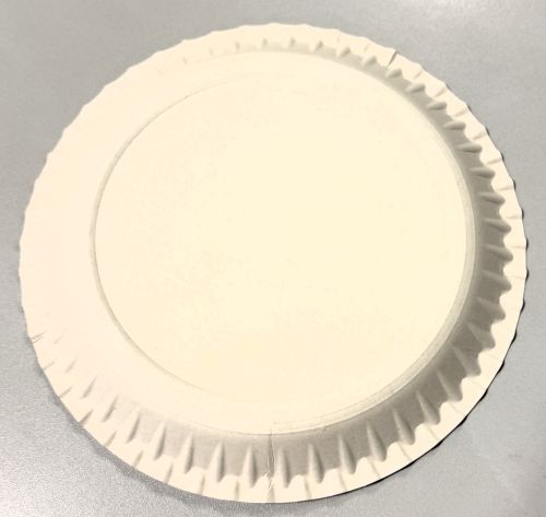 Imbissteller rund FSC-Mix KU23 mit FB – Einweg, nachhaltig | Art. 9110