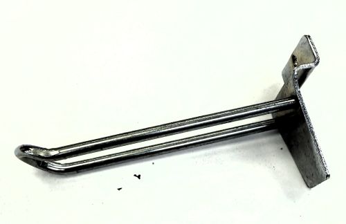 Doppelhaken für Lamellenwand, Paneelwand, Warenträger,10 cm Ø 6mm 