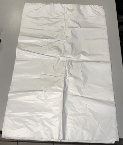 500 Stück HT Fleischsäcke 50x80 cm 30 my weiß HDPE Fleischbeutel Metzgerei 0080