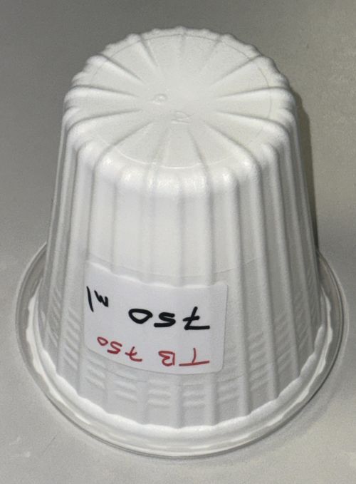  Thermobecher 750 ml aus pp Suppenbecher heiß kalt recycelbar weiß TB750