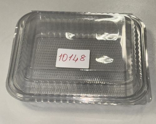  Salatbox schale rechteckig 700 ml Klapbox PP Klappschale 10148