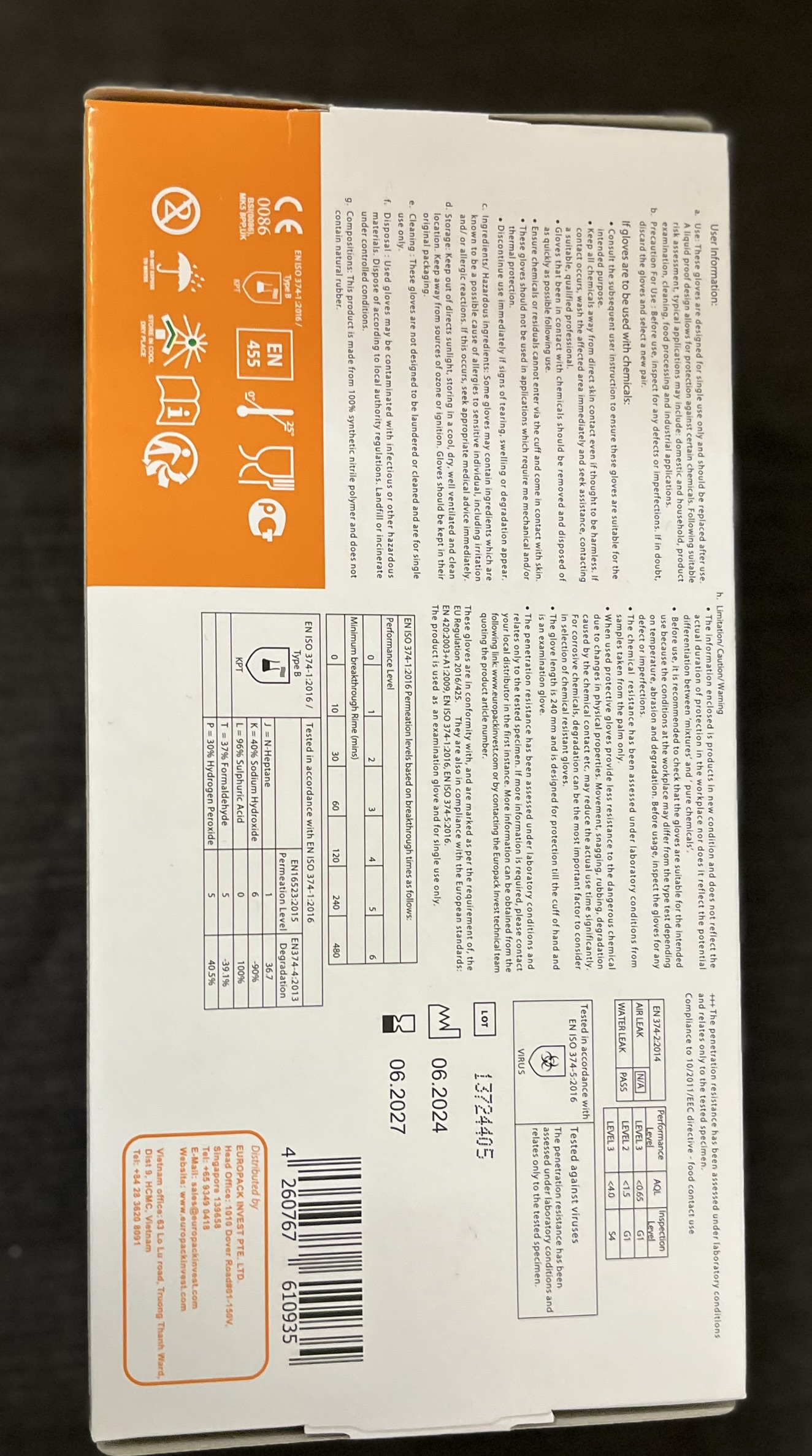 Nitril Handschuhe Schwarz Einweg Einmalhandschuhe puderfrei robust  Größe XL