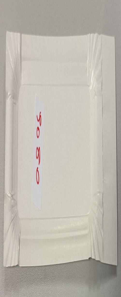 Pappteller mit Abriss 8×14×3 cm – Nachhaltiger Einweg­teller | Art. 9080