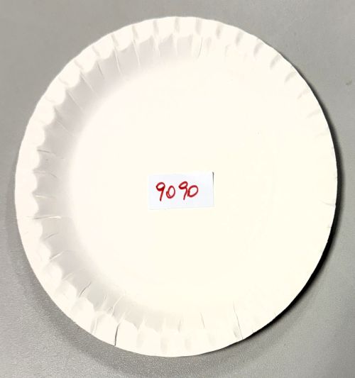 Imbissteller rund FSC-Mix KU18 mit FB – Einweg, nachhaltig | Art. 9090