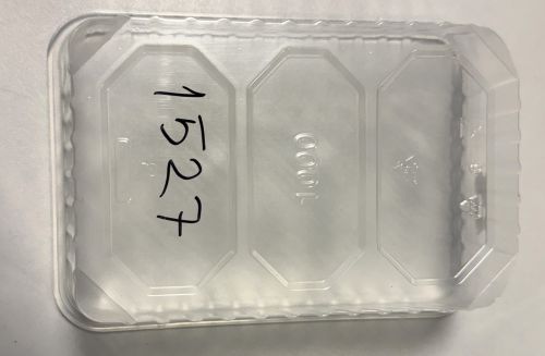 Eurobox 1000ml transparent ohne Deckel PP Vorratsdose Aufbewahrung stapelbar 1527