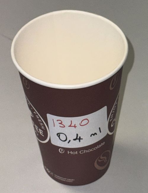 Coffee to go Becher 400ml 16oz Hartpapier Kaffeebecher Trinkbecher Art. 1340