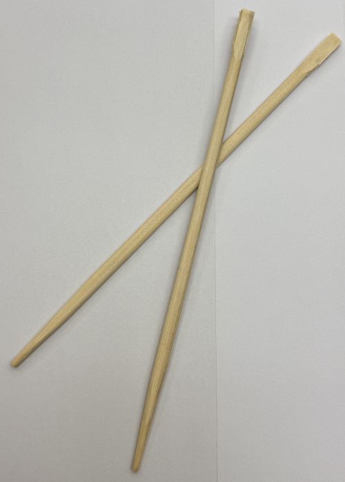 Einweg Bambus Essstäbchen Chopsticks Asia Holz in Papierhülle 1663R
