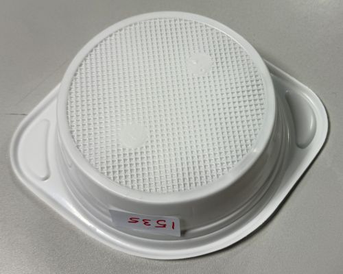 Suppen Schale 500ml mit Ohren weiß PP Teller Einweg Suppenschale robust Art 1535