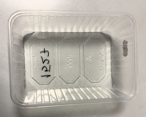 Eurobox 1000ml transparent ohne Deckel PP Vorratsdose Aufbewahrung stapelbar 1527