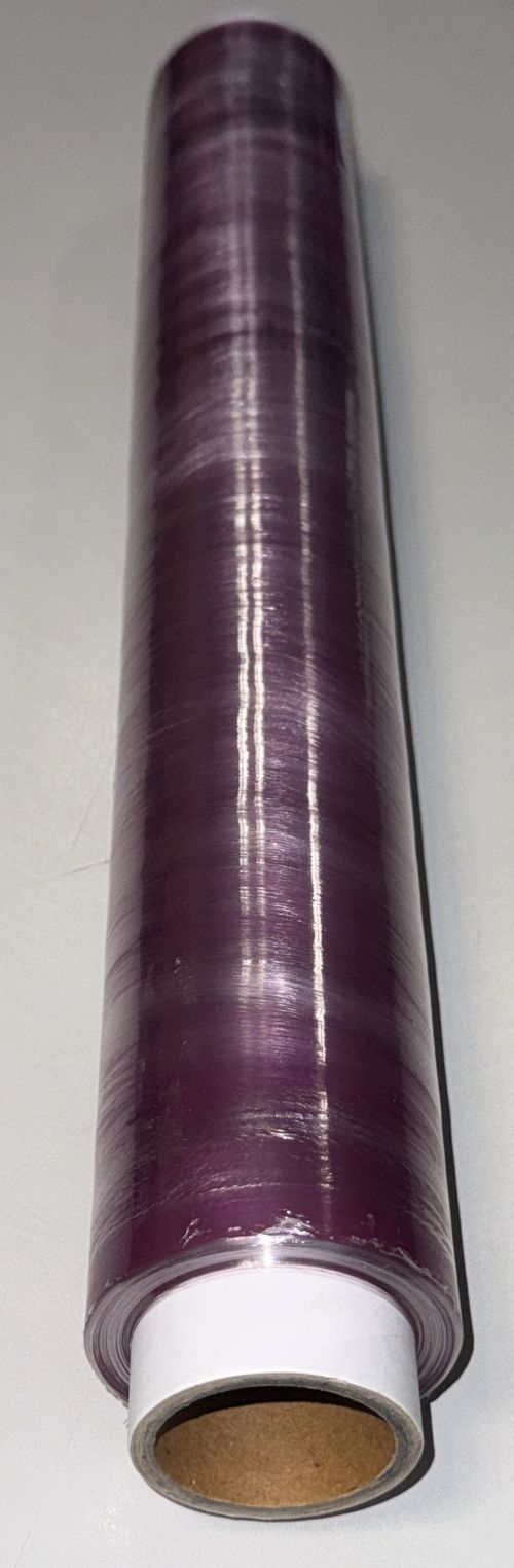 PVC Frischhaltefolie  45 cm × 10 µm  LIla Klarsichtfolie  4x Rollen  Art 2033