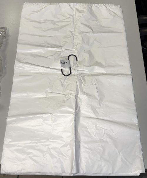 500 Stück HT Fleischsäcke 50x80 cm 30 my weiß HDPE Fleischbeutel Metzgerei 0080