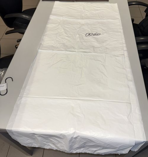 250 Stück HT Fleischsäcke 55x130 cm 30 my weiß HDPE Fleischbeutel Metzgerei 0060