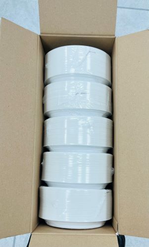 Plastikteller Weiß Rund Mehrweg Teller ungeteilt Menüteller Party Teller 1530_MW 