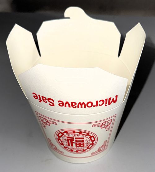 Asiabox Dragon Kraftpapier 770 ml 26 OZ Faltbox Foodbox Einweg Nudelbox 9007 D