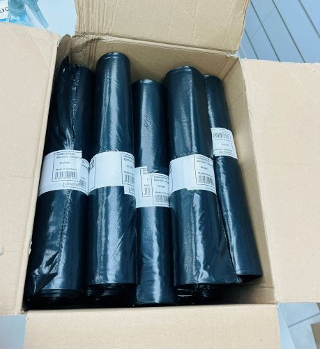 Abfallbeutel 130L Müllsack Rollen Stark 35µ 80x110cm Tüten Müllsäcke 173_S