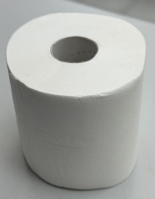 6x Handtuchrollen 2-lagig Hochweiß Handtuchpapier Werkstatt Haushalt perforiert 1003_5