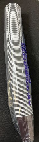 Automaten Plastik Becher Thermo Kaffee Tee 180 ml 0,18 ml Braun / Weiß Art 1551