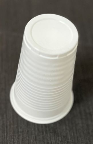 Plastikbecher 200ml Weiß Party Becher Kaltgetränke PP Einweg Trinkbecher 1516