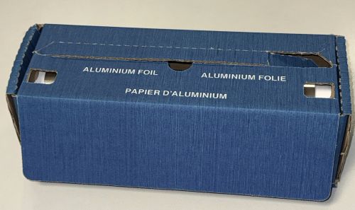 Alufolie Rolle 30cm 14µ 900g 150m Abrollbox Kartonbox Gastro Spenderkarton 2080