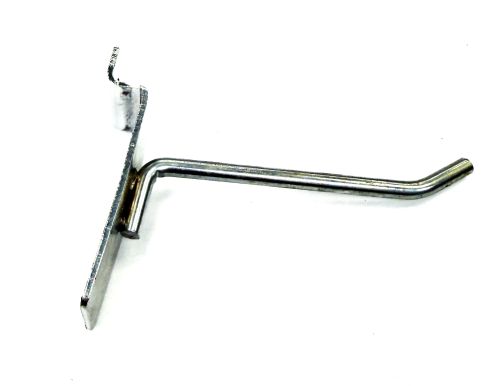 Haken für Lamellenwand, Paneelwand, Warenträger, 10 cm Ø 6mm 