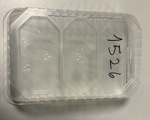 Eurobox 750ml transparent ohne Deckel PP Vorratsdose Aufbewahrung stapelbar 1526