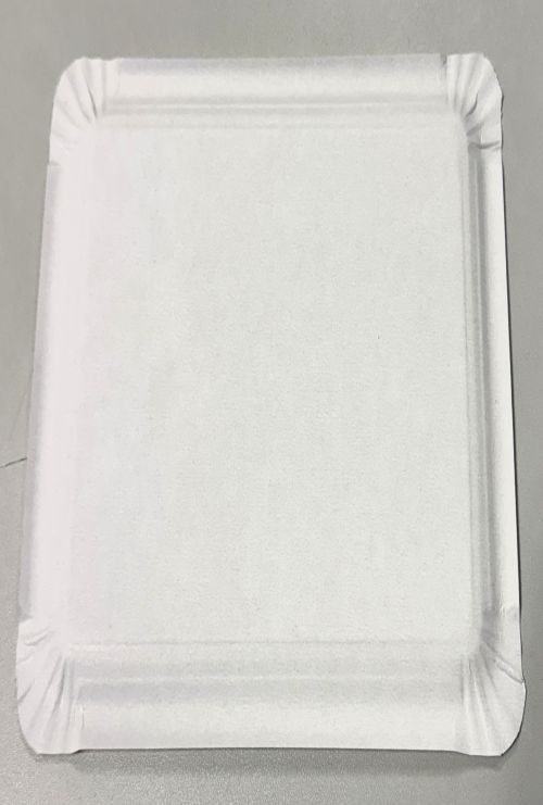  Rechteckige Pappteller32 1/2 ca 17x25 cm – Einwegteller nachhaltig | Art. 9145