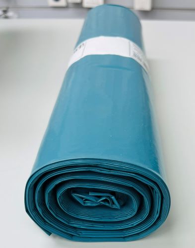 Abfallbeutel 120L Müllsack Rollen Stark Blau 70µ 70x110cm Tüten Art 0190