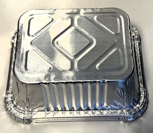 Alu Schale 450B R28L/R128L 146x121x40 mm – lebensmittelecht hitzebeständig 3015