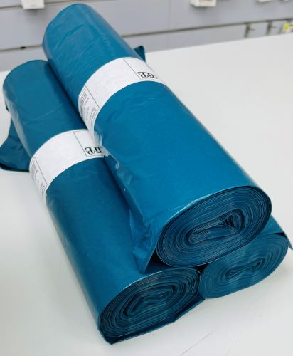 Abfallbeutel 120L Rollen Müllsack Säcke 35µ Tüten Stark Blau Müllsäcke 70x110cm Art 0170