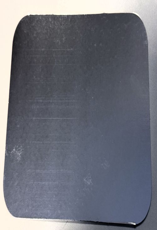 Deckel für Alu-Schale 861B 218x155 mm – lebensmittelecht für Artikel 3025 (3026)