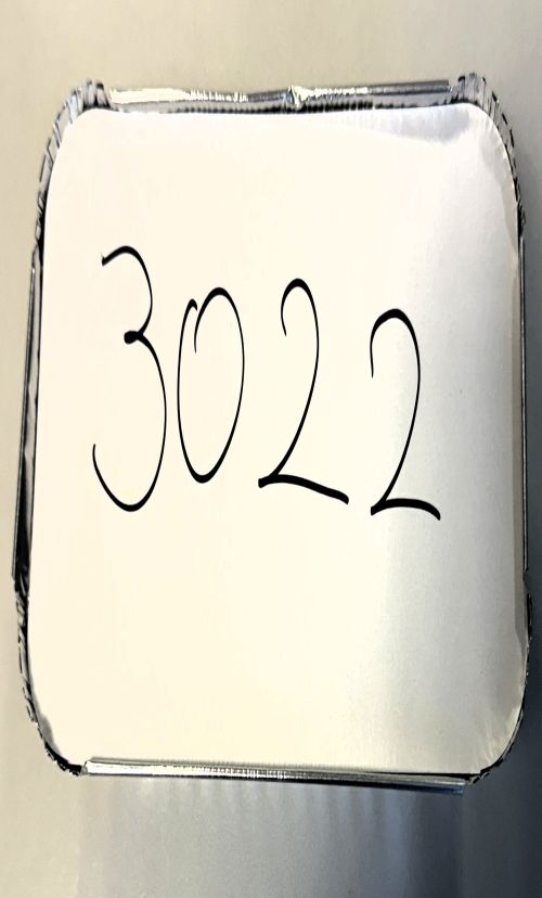 Alu Schale 670B R13L 201x109x49 mm 670 ml rechteckig VE 1200 Stück Art 3021