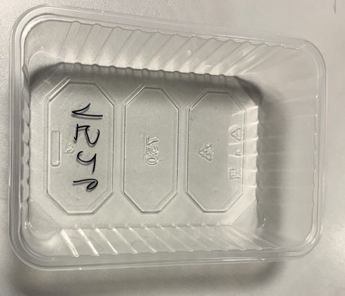 Eurobox 750ml transparent ohne Deckel PP Vorratsdose Aufbewahrung stapelbar 1526