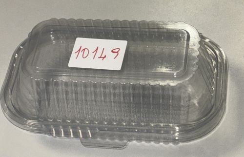  Salatbox schale rechteckig 650 ml Klapbox PP Klappschale 10149