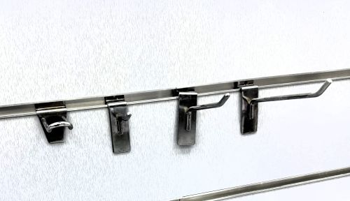 Haken für Lamellenwand, Paneelwand, Warenträger, 10 cm Ø 6mm 