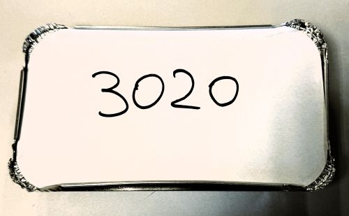 Alu Schale 651B R87L/187L 219x127x33 mm Menüschale To-Go Art 3019