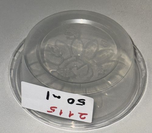  Soßenbecher rund 50 ml PP klar mit Deckel Dipbecher Dressing Einweg Art 2115