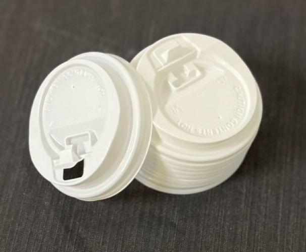 Deckel weiß für Kaffee Coffee to go Ø 80mm 0,2l 0,3l Becher 200 ml 300 ml  1320_D