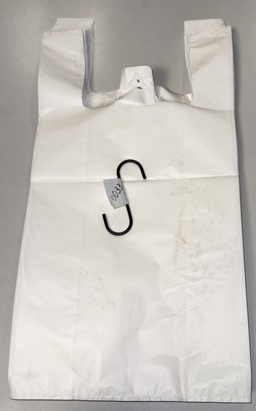 TÜTEN PLASTIK HEMDCHEN TRAGETASCHEN HDPE 32+20x60 cm WEISS TÜTE BEUTEL Art 0033