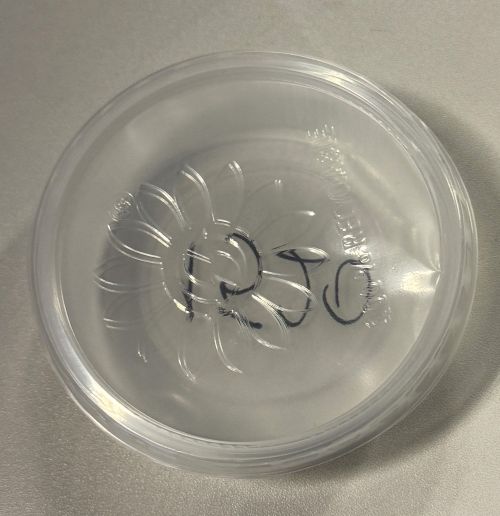 Feinkostbecher 125 ml Rund klar inkl. Deckel PP/PP, transparent, Einweg, Art 1520