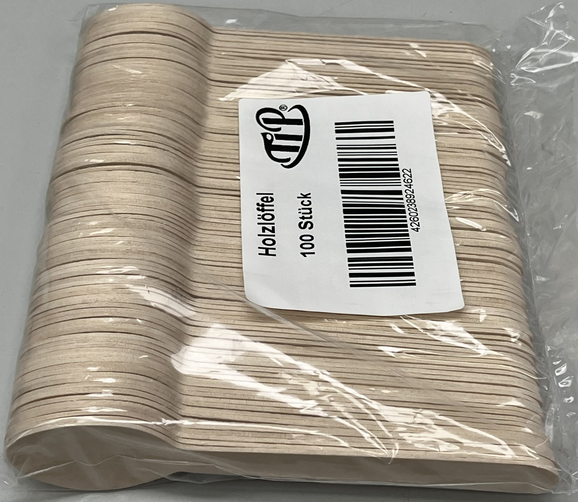 Einweglöffel 160 mm Bio Holzlöffel lebensmittelecht Holz Löffel Natur Party 1542_H