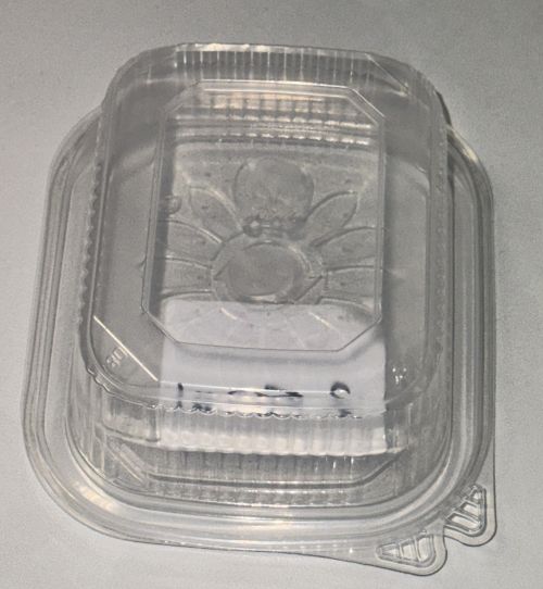 Klappbox Feinkostbecher 250 ml PP mit Deckel – Einweg Becher klar Art 1665