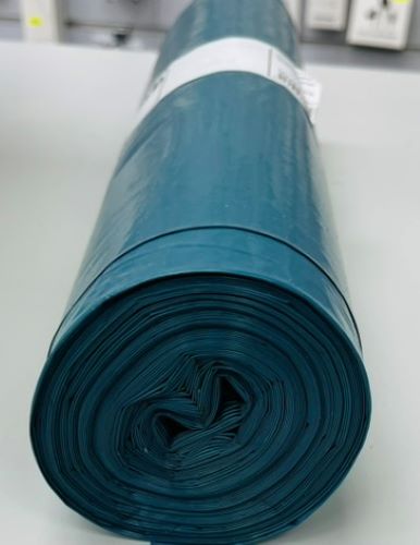 Abfallbeutel 240L Müllsack Rollen Stark 35µ 100x125cm Blau Tüten Müllbeutel 0171