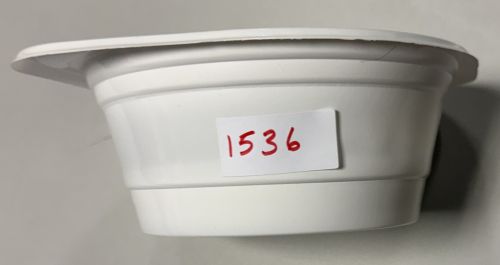 Suppen Schale 750ml mit Ohren weiß PP Teller Einweg Suppenschale robust Art 1536